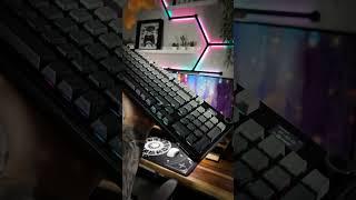 MAMBASANKE X ATTACK SHARK X98 Pro Wireless Mechanical Keyboard with Smart Display&Knob #keyboard