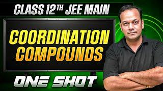 MANZIL Comeback: COORDINATION COMPOUNDS in 1 Shot | All Concepts + PYQs | JEE Main