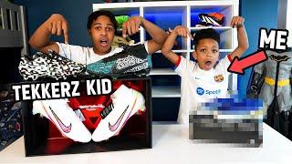 ThiaGoat vs Tekkerz Kid £1000 Football Boots Collection!