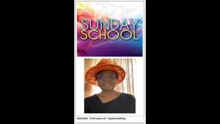 YAYA Sunday School Lesson 20 - Capacity Building