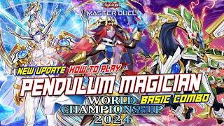 MASTER DUEL - EASY TO USE PENDULUM MAGICIAN DECK WITH 2 CARD COMBO - NEW EVENT: WCS 2024