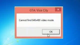 Cannot Find 640x480 Video Mode On Windows