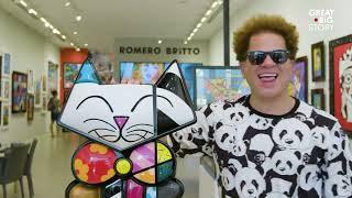 Romero Britto  Présentation de l'artiste pour les enfants du primaire ‍.