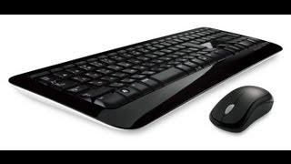 Microsoft® Wireless Desktop 800™ Keyboard Wireless UNBOXING + REVIEW