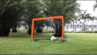 Bayinbulak Portable Soccer Goal, Pop Up Soccer Goal Net for Backyard