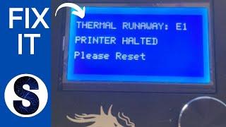 STOP THE BEEPING! - Ender 3 Thermistor Replacement - Fix Thermal Runaway Issue