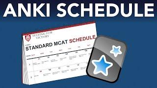 How Your MCAT Anki Schedule Should Look | MCAT for Victory Anki #12