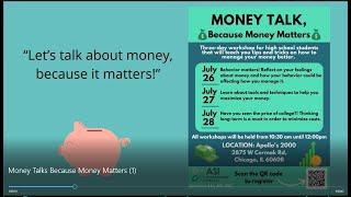 Money Talks Because Money Matters