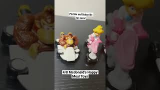 4/8 Mcdonald’s Happy Meal Toys - Mario Kart  #cars #shorts #mariokart #mcdohappymeal