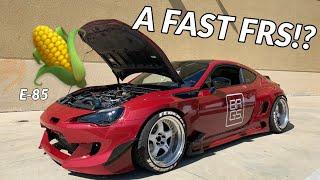 E85 Supercharged FRS First Impressions!!