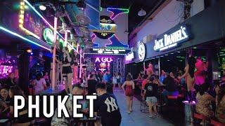  Phuket Nightlife 4K Thailand Patong Night Walking Tour 2024