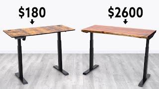 Cheap vs Expensive Standing Desks...Worth 15x More Money?