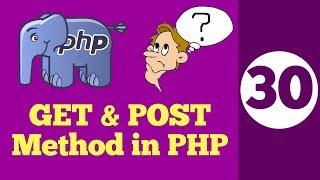 30-GET and POST Method | Difference between get and post in HINDI