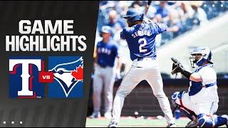 Rangers vs. Blue Jays Game Highlights (7/28/24) | MLB Highlights