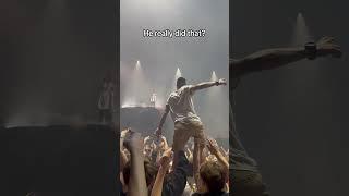 Legendary moment at Travis Scott show in Krakow