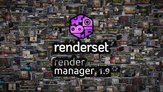 renderset v1.9 | Save Time with Batch Rendering in Blender | New UI & Turbo Tools Support