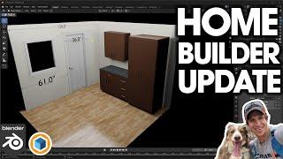ARCHITECTURAL MODELING in Blender is Getting BETTER! (Home Builder Update)