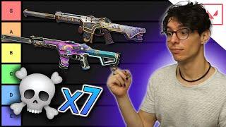 My Viewers Ranked ALL Phantom Skins...