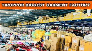 INDIA'S Biggest Garment Manufacturer /Tiruppur Factory / BSE Listed Company / Garment Mantra