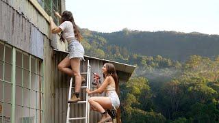 Renovating an Abandoned Shed in the Rainforest: Devastating Storms & Restoring Antique Windows