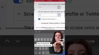 How to download tweets in 30 seconds #webscraping #automation #twitter #twitterapi