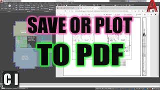 AutoCAD How to Save or Print As PDF - Quickly & Easily! | 2 Minute Tuesday