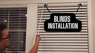 Step by Step Home Deco Window Shades Install