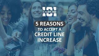 Credit 101: 5 Reasons to Consider a Credit Line Increase