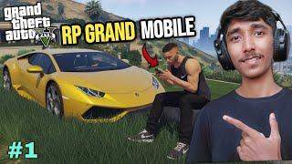 MY FIRST DAY IN GTA 5 GRAND RP ON MOBILE 