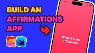 Use Observation Framework & Swift Concurrency To Build An Affirmations App | Part 6