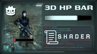 From scratch make a 3D hp bar shader in Godot: Making an RTS in Godot - Shader Tutorial