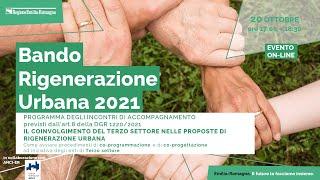 Bando RU 2021 | Co-programmazione e co-progettazione ad iniziativa degli enti di Terzo settore