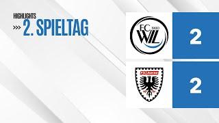 Highlights: FC Wil 1900 - FC Aarau