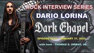 Dario Lorina-Dark Chapel / BLS - Part 2- more details on Dark Chapel band name, singing lead more