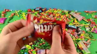 a lot of candy NEW! Много сладостей и конфет American Kinder