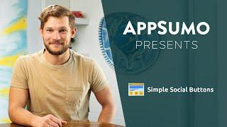 Simple Social Buttons Pro How-To on AppSumo