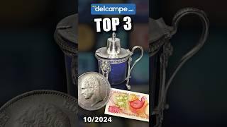 ► Top 3 best sales on Delcampe.net｜October 2024