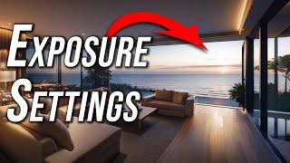 The BEST Exposure Settings for Real Estate Photography