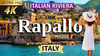 [4k] Rapallo Travel Guide 2024 | Rapallo Italian Riviera | Best Cities to visit in Italy