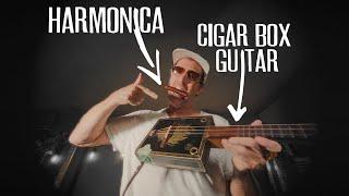 The Ultimate Groove thats easy to play! Harmonica + Cigar Box Guitar