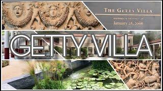 GETTY VILLA VISIT - MALIBU CALIFORNIA