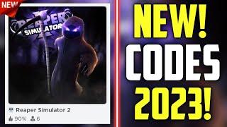FUTURE CODES!! | *NEW* ROBLOX REAPER SIMULATOR 2 CODES 2023!