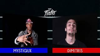 SNIPES FUNKIN STYLEZ 2018 - BEST TRICK HALF FINAL - MYSTIQUX vs. DIMITRIS