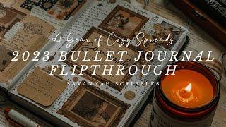 2023 Bullet Journal Flipthrough I A Year of Aesthetic Spreads 