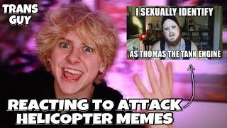 REACTING TO ATTACK HELICOPTER MEMES | NOAHFINNCE