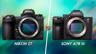 Nikon Z7 vs Sony A7R III | Full comparison