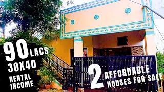East Facing @ 90 Lac | 30X40 | Rental Income | House for sale in Bangalore,Low Budget,Prithvi Nivasi
