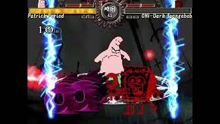 M.U.G.E.N Request #300: Patrick Period vs ONI-Dark Spongebob (12p)