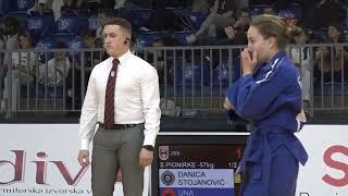 Danica Stojanović PBG Una Zakonović DKA 1:0 -57kg #JudoSrbijeSPioniri2024