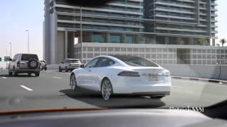 Spotted!!! - 1st Tesla Model S P85 driving in Dubai by Patrick3331